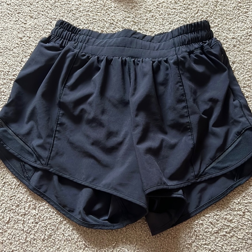 Black hotty hot shorts